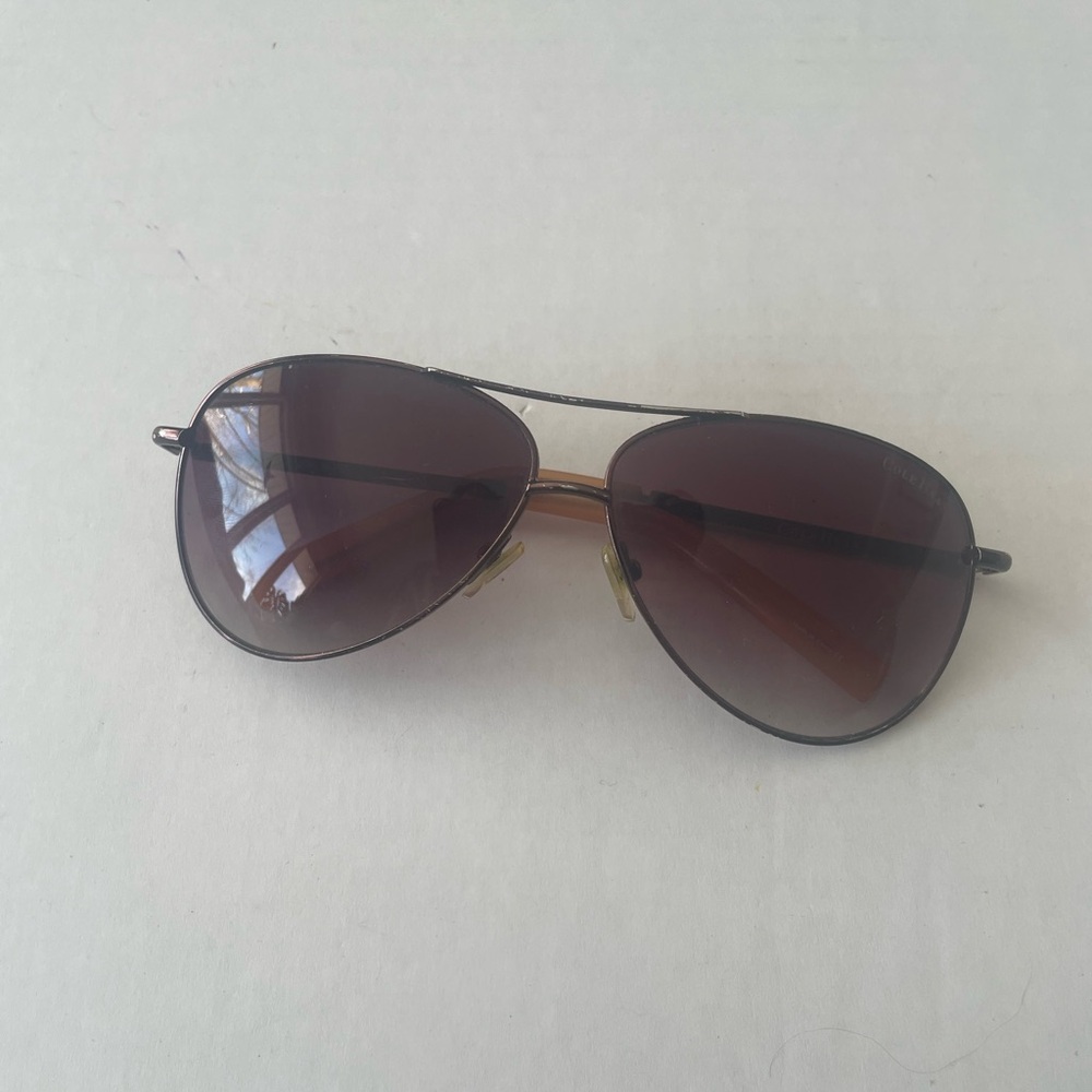 COLE HAAN C669  51 63-11-130 Aviator Sunglasses Metal Frame Unisex